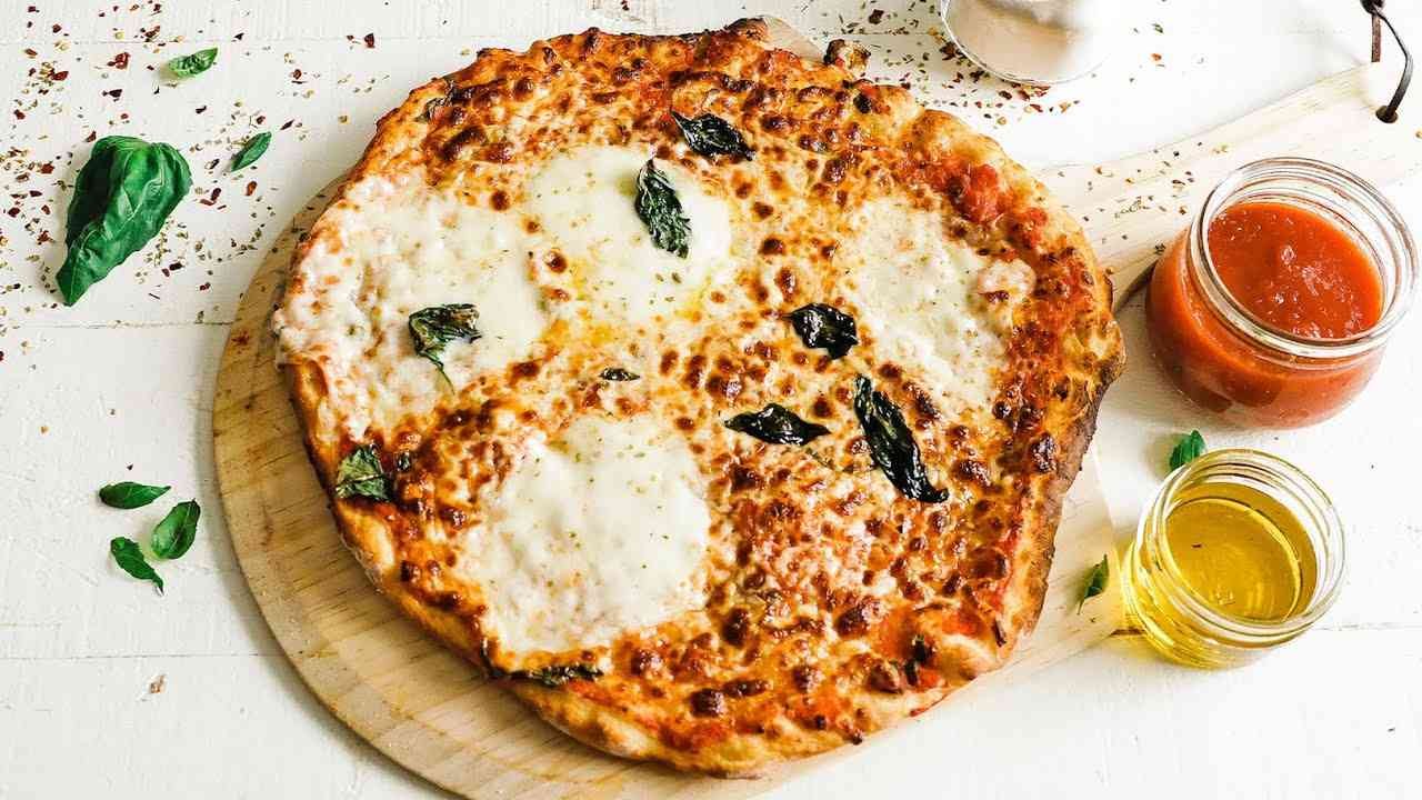 Thin Crust Pizza Dough Recipe - Pizza
